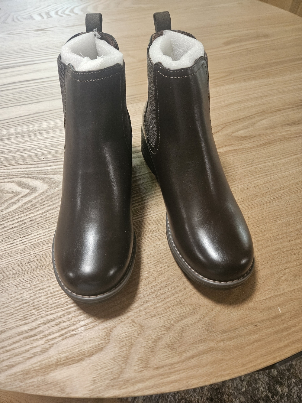 Women's Eastland Brown Chelsea Ankle Boots